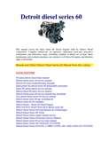 Images of Diesel Engine Tune Up Procedure