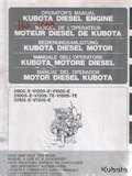 Photos of Kubota Diesel Engine D1005